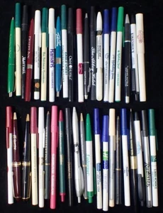 (40) Vintage Advertising Ball Point Pens Hotels Inns Resorts Lodging Lot 81 - Picture 1 of 10