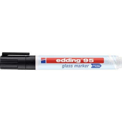 Edding 95 4-95001 Glasmarker Schwarz 1.5 mm, 3 mm - Bild 1 von 2