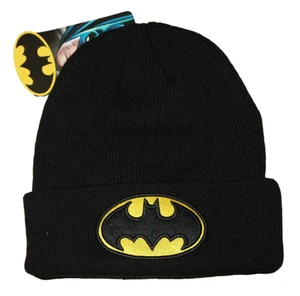 Batman - gesticktes Logo, Herren One Size Beanie - Bild 1 von 1