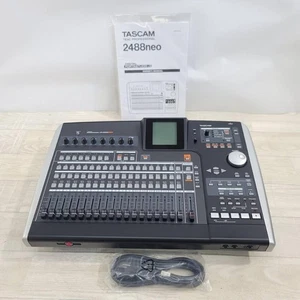 TASCAM 2488neo 24-track recorder MTR CD-R All Function Tested w/ Manual Adapter - Picture 1 of 7