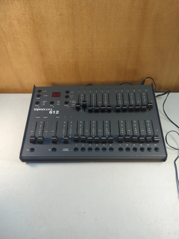 Leprecon LP-612 12-Channel Analog Console Microplex-DMX Light Controller - Image 1 of 4