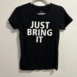 T-shirt WWE Just Bring It The Rock con logo grande taglia S - Foto 1 di 5