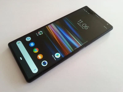 SONY XPERIA 10 PLUS DUAL SIM 64GB SCHWARZ NEUW.+VIELE EXTRA+RECHNUNG+DHL VERSAND - Bild 1 von 4
