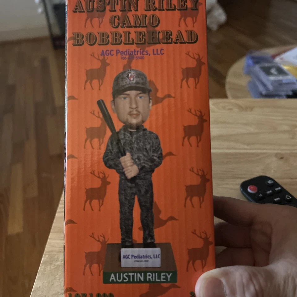 Austin Riley Camuflaje Bobblehead Roma Emperadores Sorteo 28/06/25 Foto 1 de 1