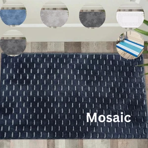 Non-Slip Extra Large Bath Mat Set – Water Absorbent Bathroom & Toilet Rugs - Picture 1 of 24