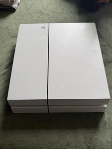 Sony PlayStation 4 500GB White Console CUH-1116A - Picture 1 of 14
