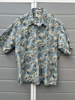 Vintage Campia Moda Shirt Men XXL Hawaiian Print Shirt 100% Cotton Short Sleeve - Image 1 of 4