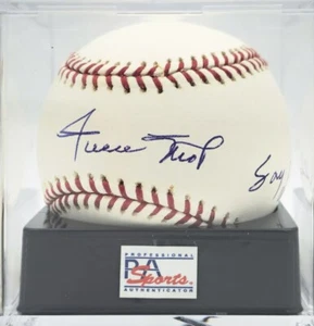 Willie Mays "Say Hey" Signed Inscribed Major League Baseball PSA DNA GEM MINT 10 - Picture 1 of 9