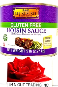 Lee Kum Kee Gluten Free Hoisin Sauce 5 lb ( Pack of 6 ) ~6/11/2027 - Picture 1 of 5