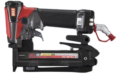 MAX Air Staple Gun High Pressure Tacker HA-25/4J Staple pitch 4mm/L=13~25mm  - Image 1 of 4