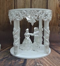 WHITE HAND MADE FAIRY TALE BEAUTY & THE BEAST WEDDING CAKE SEPERATER 8'