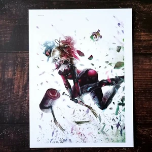 Harley Quinn by Francesco Mattina POSTER 12 X 16" DC COMICS - cover - Picture 1 of 4