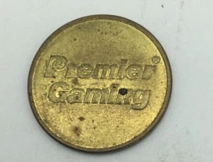 Vintage Arcade Game Token Premier Gaming Amusement Casino Tokens - Bild 1 von 2