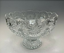 Outstanding Waterford 12" Diameter Cut Crystal Punch Bowl