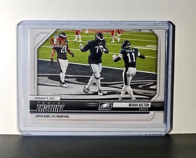 Mekhi Becton 2024 Panini Super Bowl LIX Champions NFL #12 Football Card Eagles - Image 1 of 4