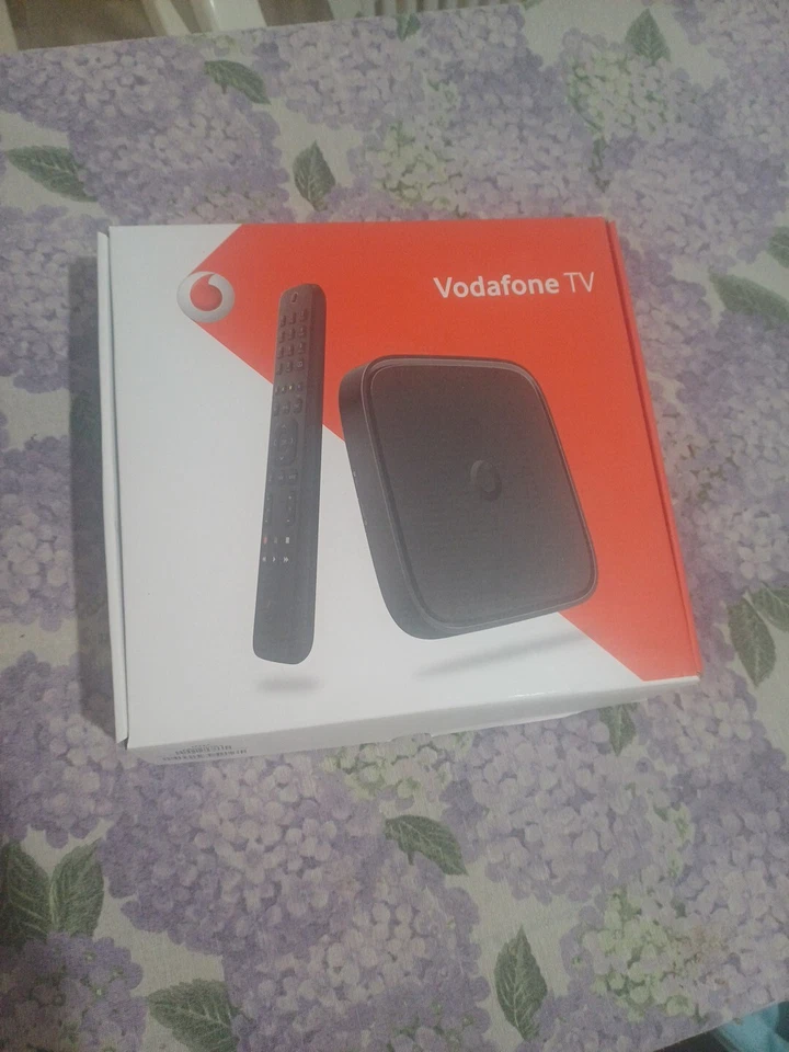 VODAFONE TV BOX 4K HD DECODER - SMART TV - DIGITALE TERRESTRE - DVB-T2 WIFI - Immagine 1 di 1