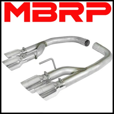 MBRP 2.5" Axle Back Stainless Exhaust System fits 2018-2023 Ford Mustang GT 5.0L - Image 1 of 2