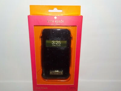 Kate Spade Nueva York Moda iPhone 4 4S Pull Pouch TOTALMENTE NUEVO Foto 1 de 4