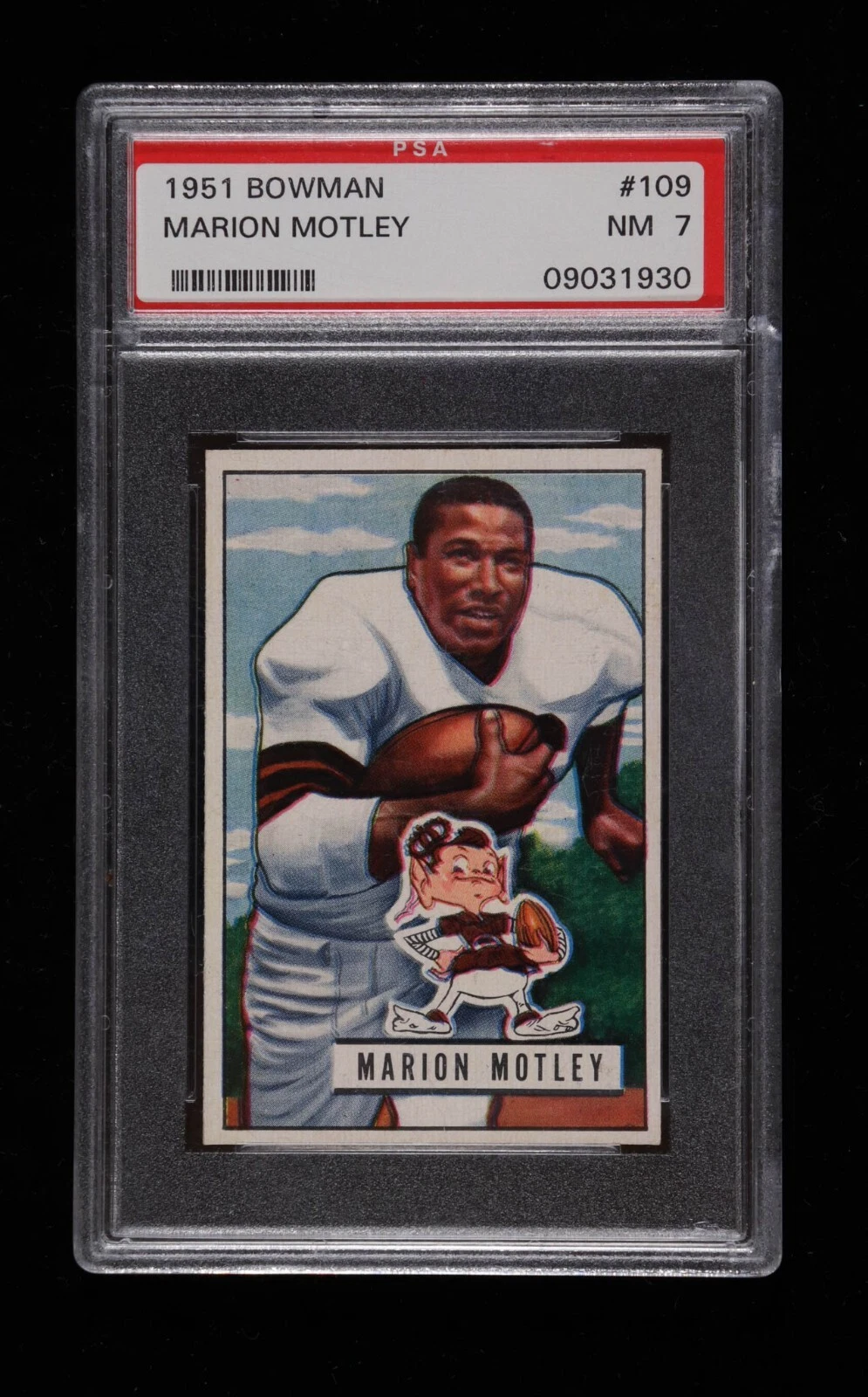 1951 Bowman #109 Marion Motley  PSA 7 NM