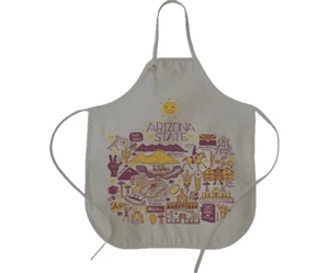 Arizona State University Canvas Apron With Sun Devil Graphics NWT - Picture 1 of 9