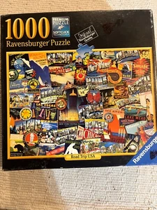 Puzzle 1000 Pieces Ravensburger road trip USA  - Picture 1 of 3