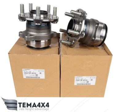 Genuine OEM 2x Rear Wheel Hub & Bearing for Subaru Impreza FWD 2WD 28473FJ010 - Image 1 of 4
