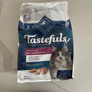 Buffalo Tastefuls Hairball Control Natural Adult Dry Cat Food, Chicken, 3lb bag - Picture 1 of 3