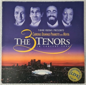 THE 3 TENORS IN CONCERT 1994 - 2 X VINYL LP ALBUM - TELDEC 4509-96200-1 - Picture 1 of 5