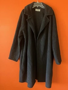 Giacca donna ZORAN aperta davanti • lana/cashmere • nero • OS • Made in Italy - Foto 1 di 3