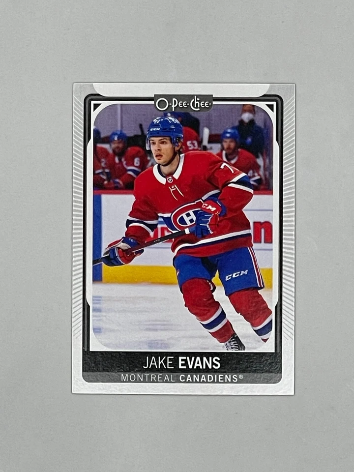 2021-22 O-Pee-Chee #294 Jake Evans - Image 1 of 2