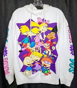 Nickelodeon "Made In The 90's" long Sleeve Shirt Size Medium 