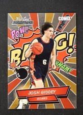 2021-22 Wild Card Alumination Comix Orange Red #AC-16 Josh Giddey /10