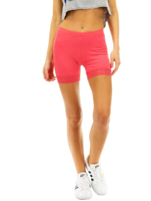 Bermuda Legging Vivian's Fashions - Algodão, Acabamento de Renda (Júnior/Júnior Tamanhos Grandes) - Imagem 1 de 4