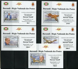 BURUNDI - 2013 The 15th Anniversary of Haroun Tazieff  M2497 - Picture 1 of 1