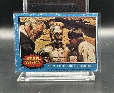 See-Threepio Is Injured! 1977 Topps Star Wars Series 1 #23 - Image 1 of 2