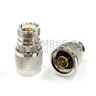 N Male Plug to UHF Female SO239 Straight RF Connector Adapter nickelplated New