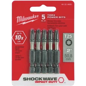 Milwaukee Shockwave Power Impact Screwdriver Bit 2" T25  - Picture 1 of 1