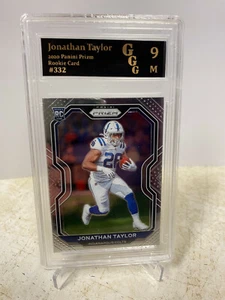 Jonathan Taylor 2020 Panini Prizm Rookie #332 GGG 9 - Picture 1 of 2
