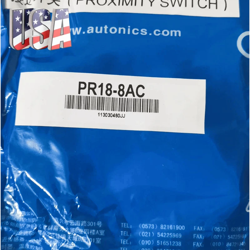 1PC Autonics PR18-8AC proximity sensor - Image 1 of 1