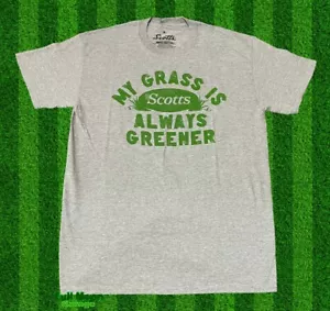 Neu Scotts Lawn My Grass Always Greener klassisches Herren-Throwback-T-Shirt - Bild 1 von 2