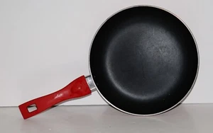 Denmark Tools For Cooks Red Enameled 10" Skillet EUC Frying Pan - Picture 1 of 5