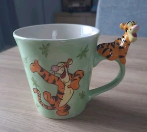 Disney Store Exclusive Tigger Green Mug Hugging Handle Winnie The Pooh - Picture 1 of 4