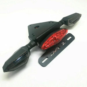 For Suzuki Fender Eliminator LED Brake Lights Turn Signal DRZ400 S/DRZ400 SM - Foto 1 di 38