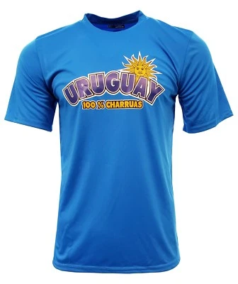 ARZA SPORTS Uruguay Fan Jersey 100% Charruas