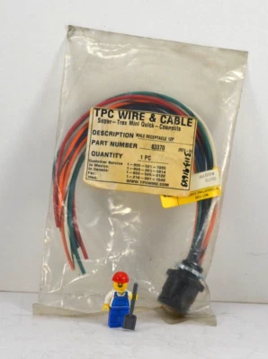 CABLE Y CABLE TPC 83370 CABLE MACHO 12 POLOS Foto 1 de 3
