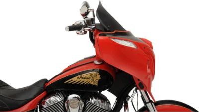 Klock Werks Flare Windshield 14" Dark Smoke 14-21 Indian Chieftain Roadmaster - Image 1 of 2
