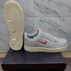 Nike Air Force 1 Jewel '07 PRM Home & Away Gray 2020 Size 10 CK4392 002 Grey Red - Picture 1 of 12