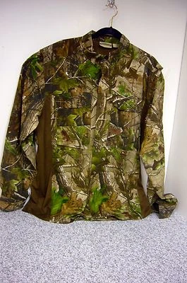 FIELD & STREAM No Scent Next Vista Camo Long Sleeve Shirt Button Front Side Mesh - Image 1 of 4
