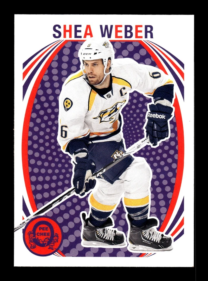 PWE READ stock photo . 2013-14 opc o-pee-chee retro #184 shea weber - Image 1 of 2