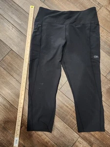 Outdoor Research Pants Womens Medium Legging Capris Black Lightweight Outdoors - Picture 1 of 8